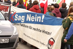 Demo für ein Buntes Villingen Schwenningen am 30.1.16